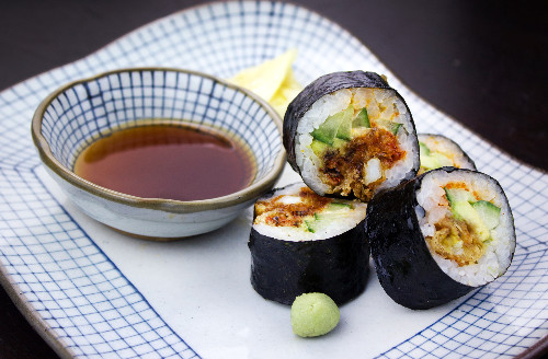 Sushi delivery in London
