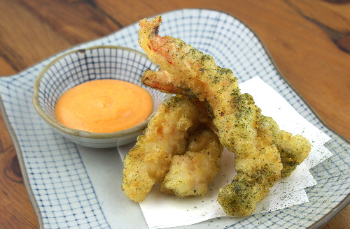 Tiger Prawns Tempura delivered to Fortis Green