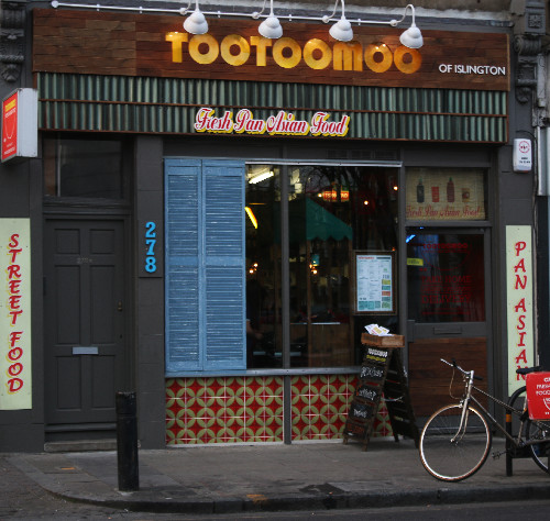 Islington takeaway exterior